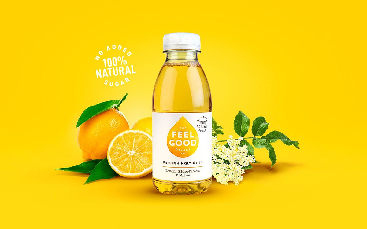 深圳VI設計 深圳VI策劃 FEEL GOOD果汁系列包裝形象 包裝設計