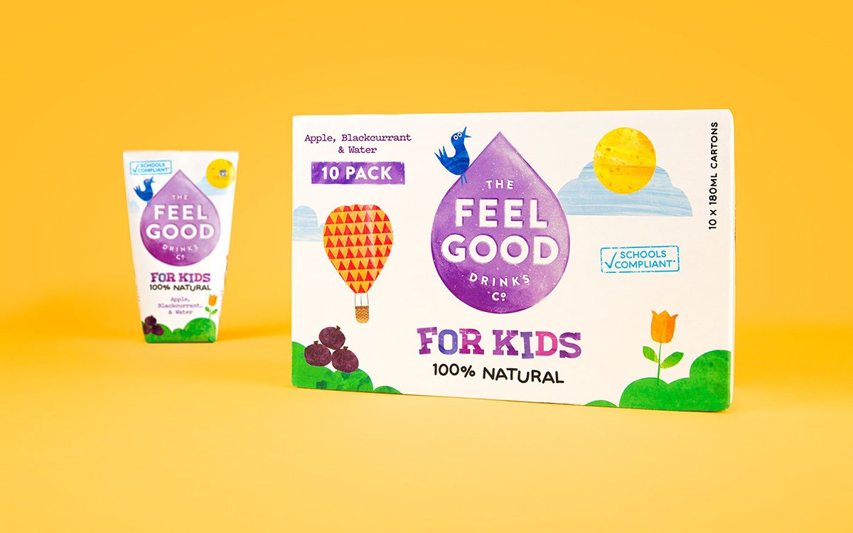 深圳VI設計 深圳VI策劃 FEEL GOOD果汁系列包裝形象 包裝設計