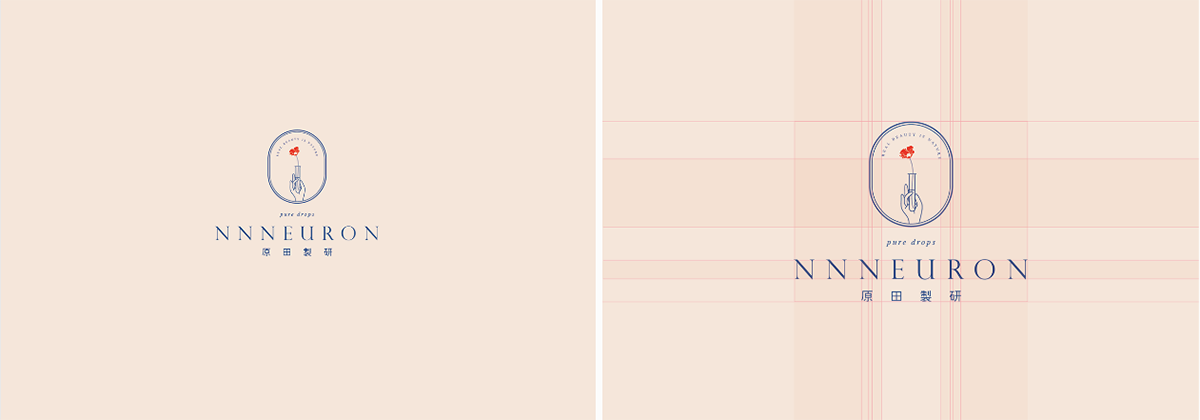 深圳VI設(shè)計 深圳VI策劃 NNNEURON原田制研保養(yǎng)品VI形象 標(biāo)志設(shè)計
