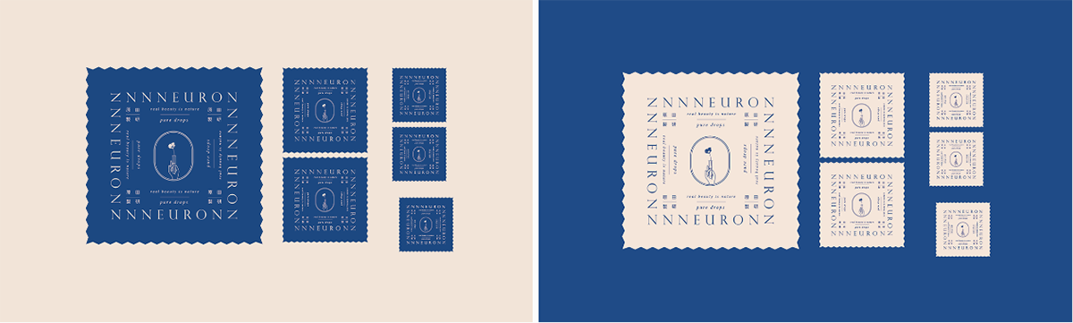 深圳VI設(shè)計 深圳VI策劃 NNNEURON原田制研保養(yǎng)品VI形象 標(biāo)志設(shè)計