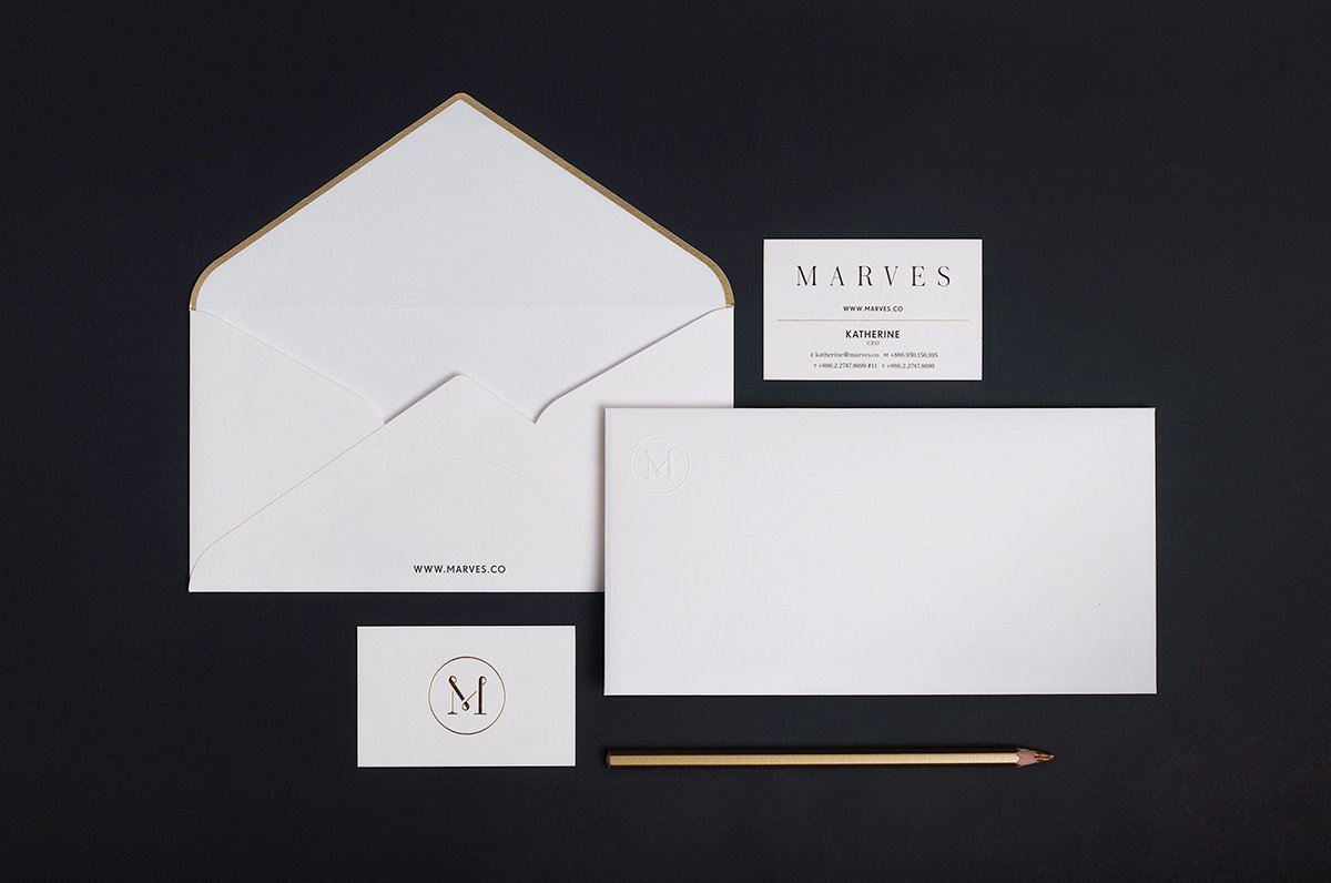 深圳品牌設計 深圳品牌策劃 MARVES女性時尚服裝品牌形象設計 文件設計