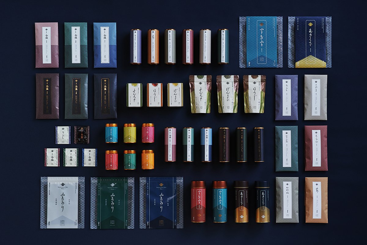 深圳VI設計 深圳VI策劃 山本雅日本傳統茶葉包裝形象設計 包裝設計