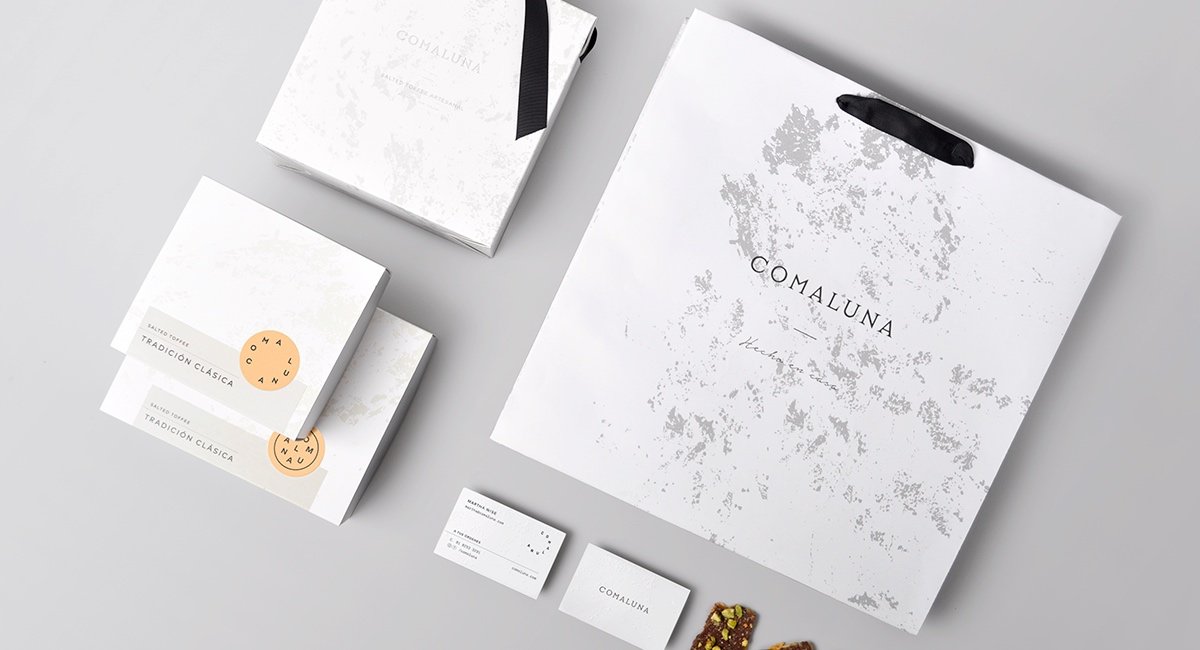 深圳VI設計 深圳VI策劃 Comaluna糕點店VI形象設計 包裝設計