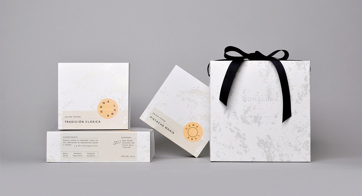 深圳VI設計 深圳VI策劃 Comaluna糕點店VI形象設計 包裝設計