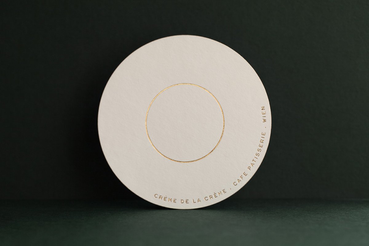 深圳VI設計 深圳VI策劃 CREME DE LA CREME甜品店形象設計 標志設計