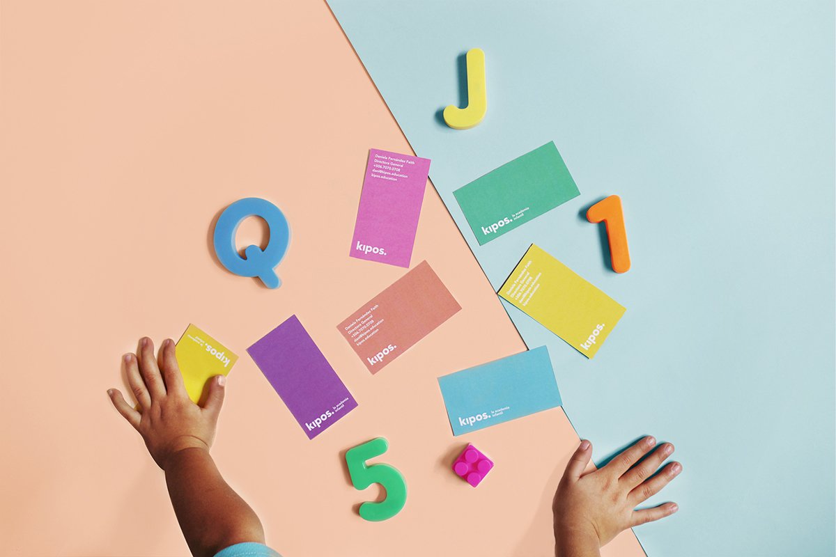 深圳VI設(shè)計(jì) 深圳VI策劃 基普斯兒童學(xué)院VI識(shí)別系統(tǒng)展示 名片設(shè)計(jì)