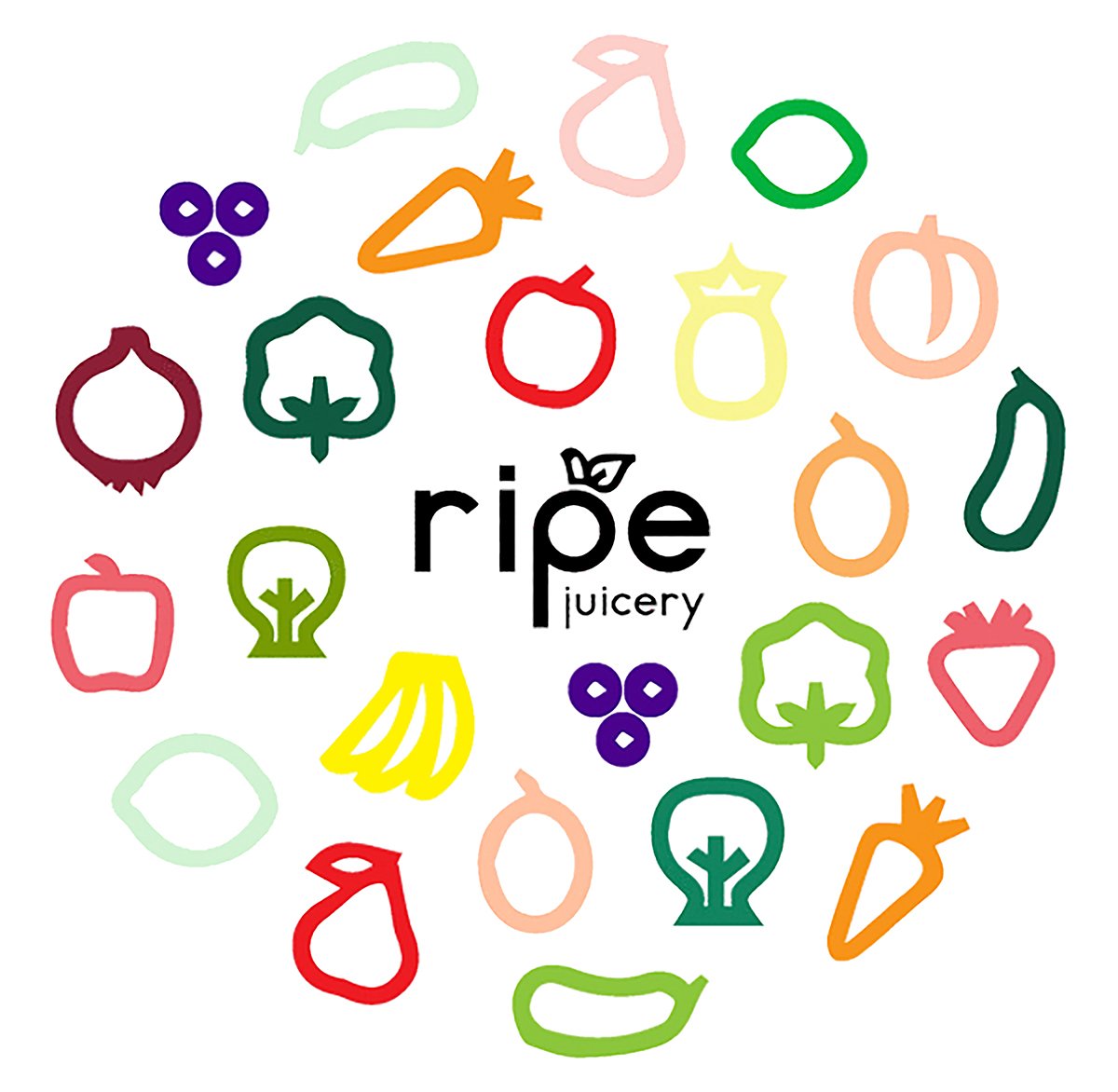 深圳VI設計  深圳VI策劃  ripe果汁包裝設計形象