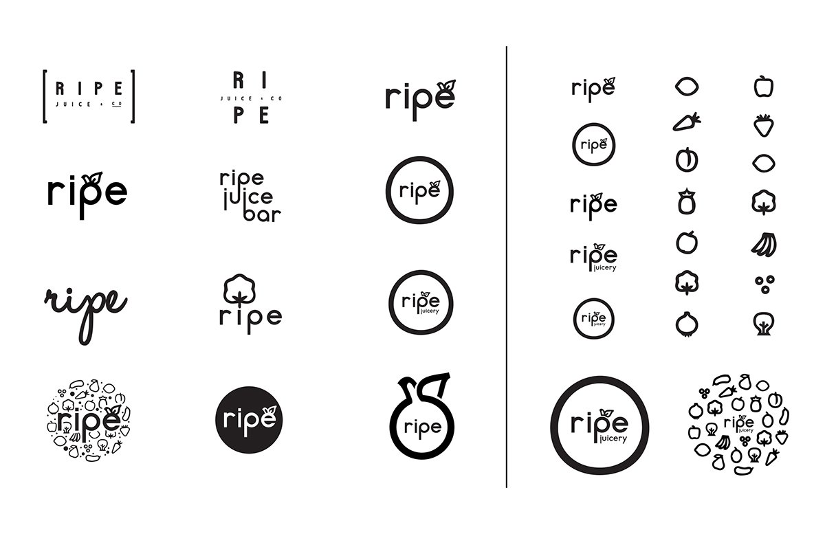 深圳VI設計  深圳VI策劃  ripe果汁包裝設計形象  包裝設計