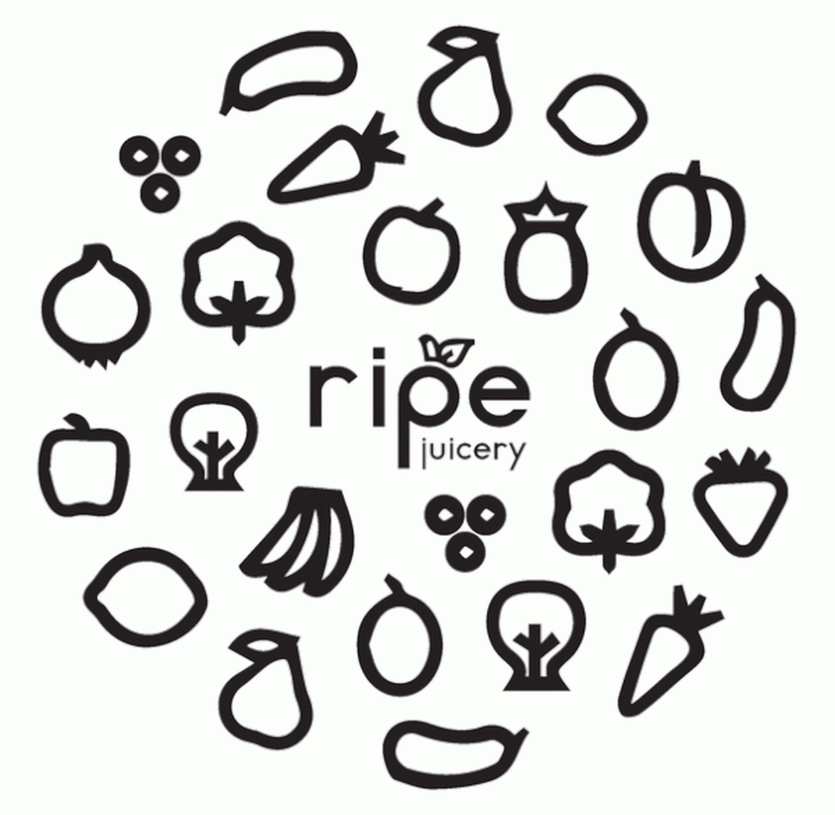 ripe果汁包裝設計形象賞析