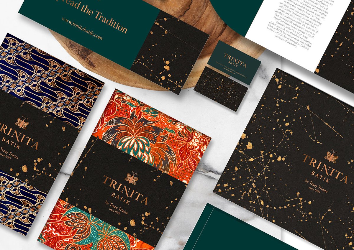 Trinita蠟染品牌形象設計賞析 品牌設計、標志設計、品牌形象設計、包裝設計、畫冊設計