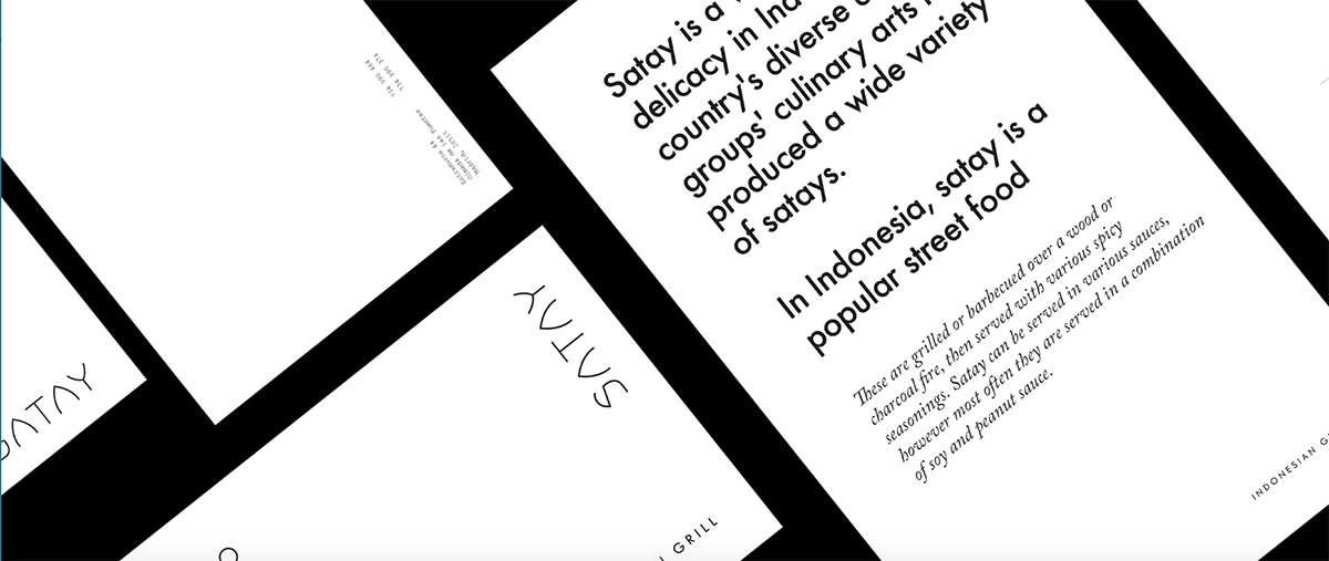 沙爹烤肉餐廳品牌形象設計欣賞 品牌設計、VI設計、包裝設計、標志設計、品牌形象設計