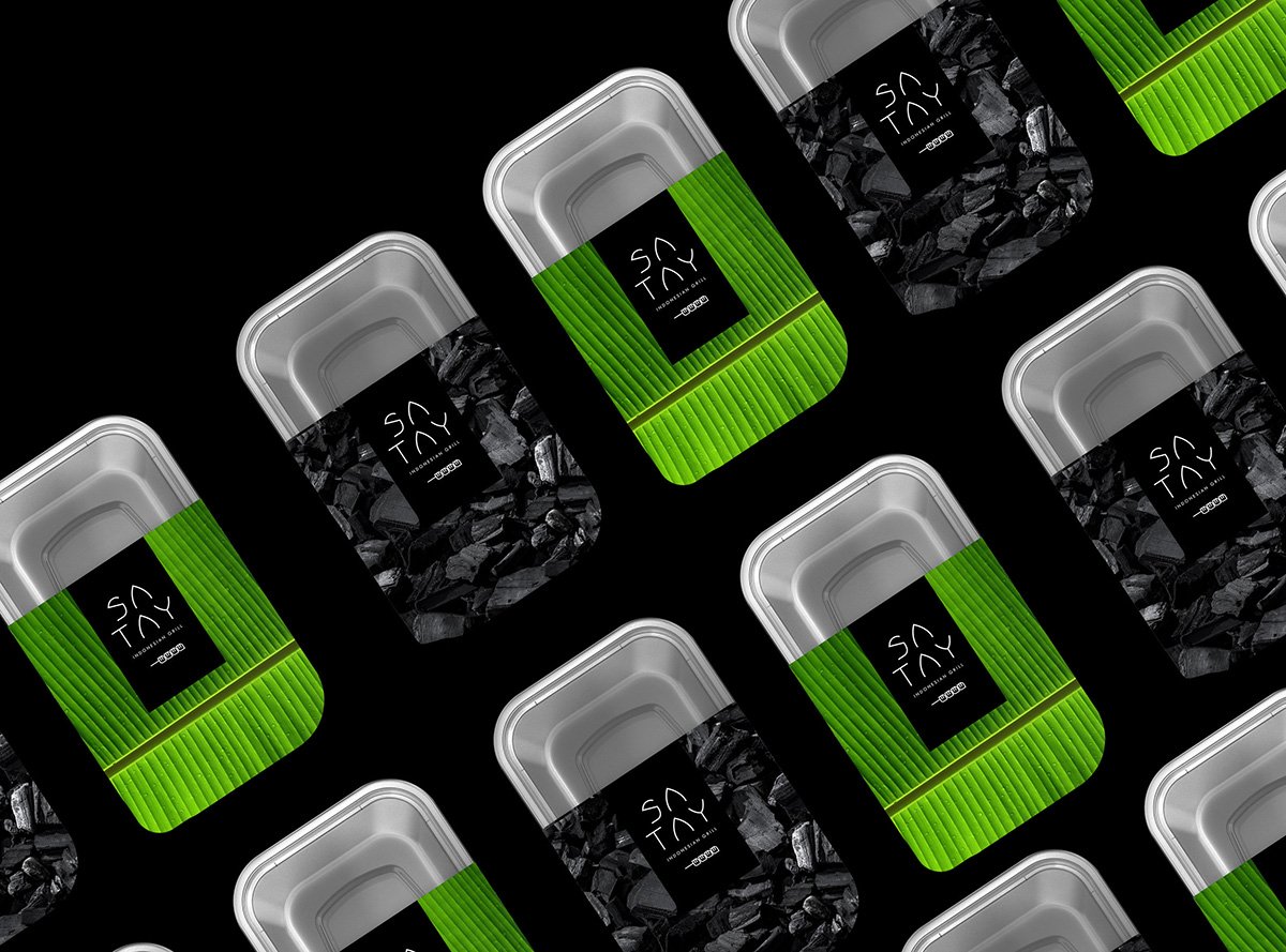 沙爹烤肉餐廳品牌形象設計欣賞 品牌設計、VI設計、包裝設計、標志設計、品牌形象設計