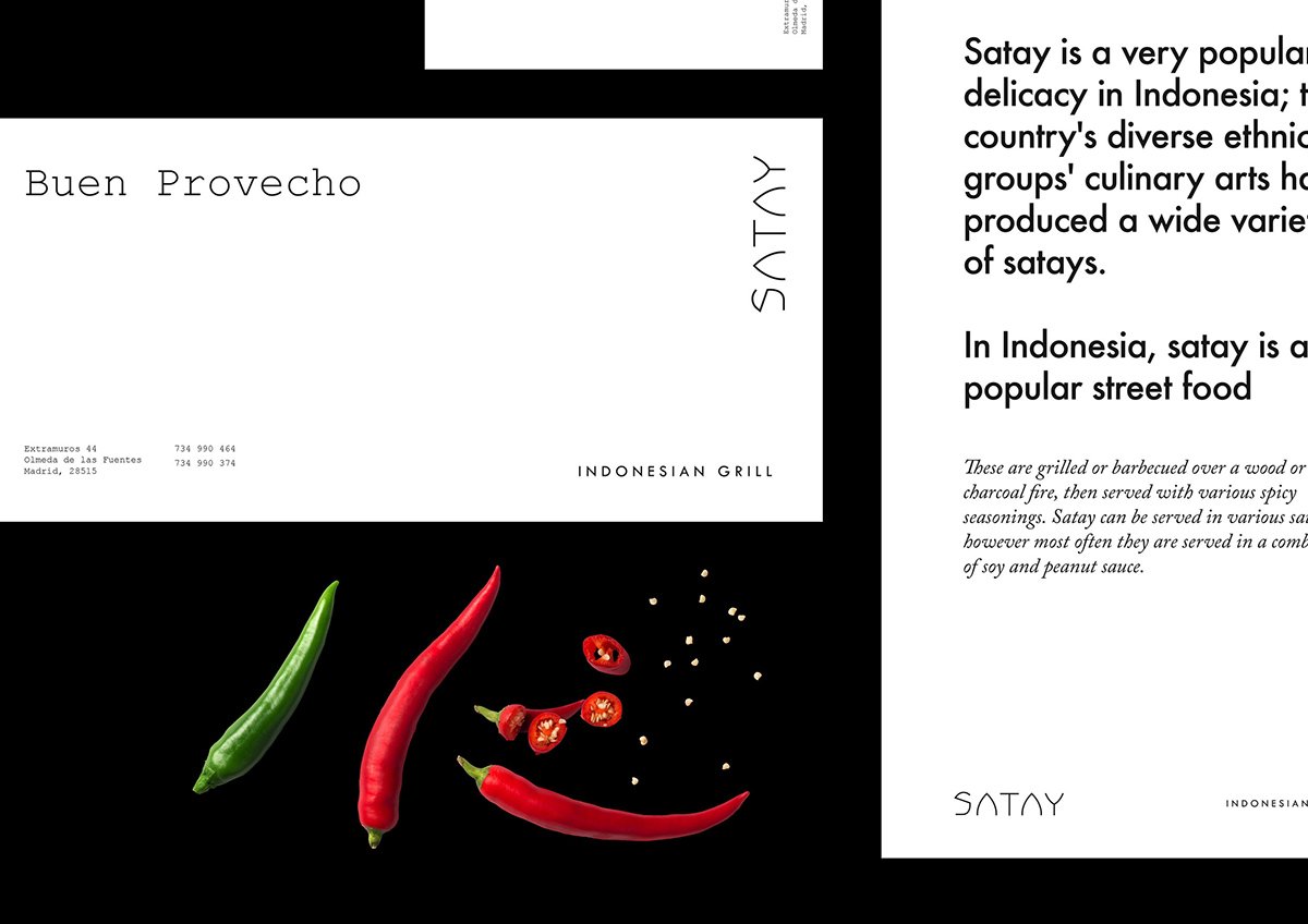 沙爹烤肉餐廳品牌形象設計欣賞 品牌設計、VI設計、包裝設計、標志設計、品牌形象設計