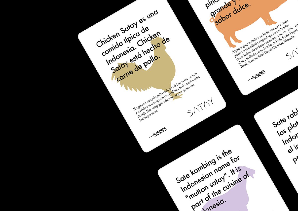 沙爹烤肉餐廳品牌形象設計欣賞 品牌設計、VI設計、包裝設計、標志設計、品牌形象設計