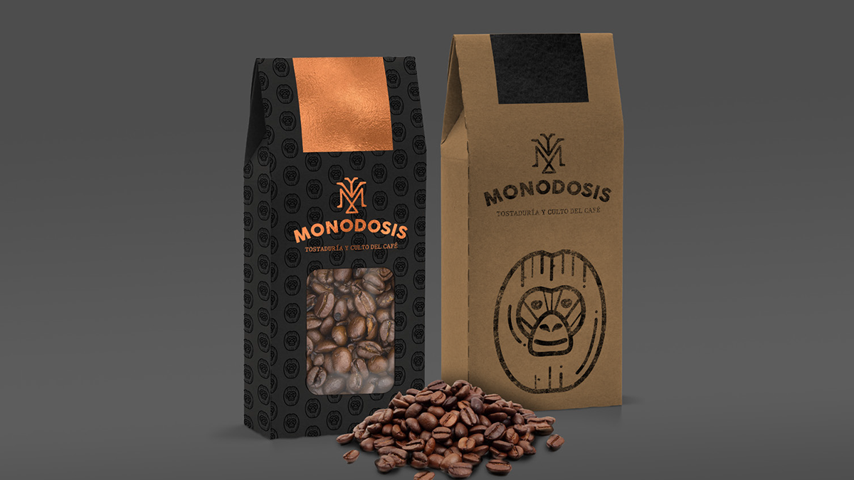 手工咖啡品牌Monodosis VI設計欣賞 品牌設計、vi設計、包裝設計、名片設計、網頁設計、咖啡品牌vi設計、咖啡包裝設計