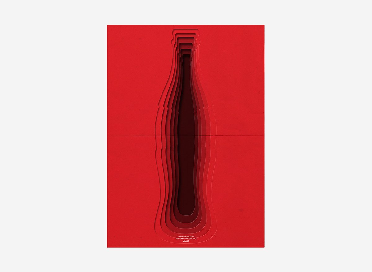 一組可口可樂創(chuàng)意海報設(shè)計和標識視覺形象設(shè)計，VI設(shè)計，創(chuàng)意海報設(shè)計，標識是視覺形象設(shè)計，可口可樂視覺形象設(shè)計