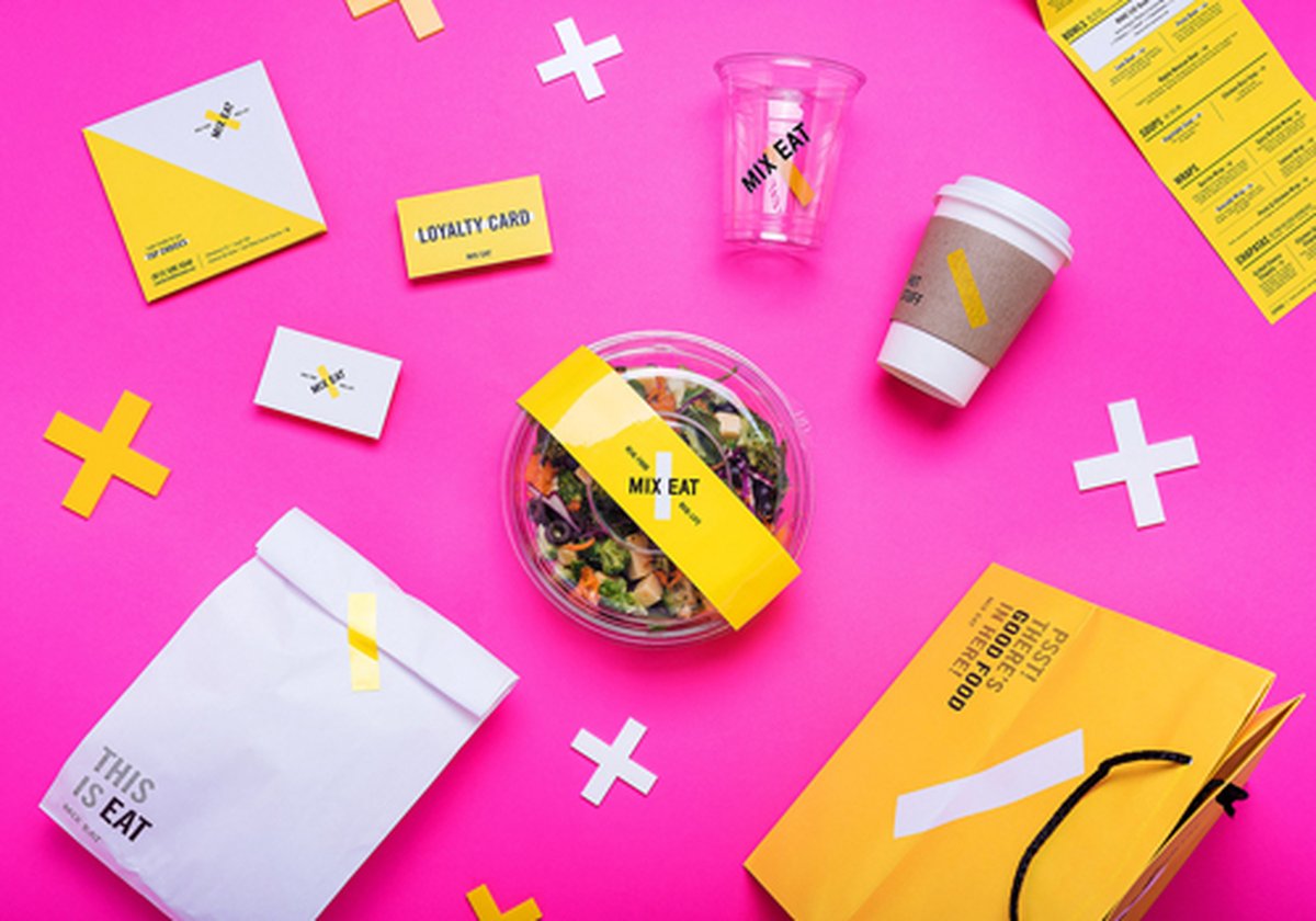 MIX EAT 餐飲企業(yè)品牌vi設(shè)計(jì)策略