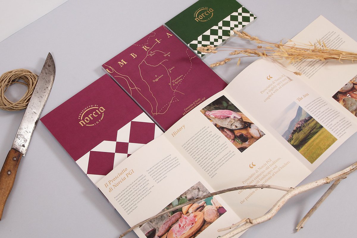 （食品）Norcia 火腿品牌vi設(shè)計(jì)和logo設(shè)計(jì)案例，vi設(shè)計(jì)，食品vi設(shè)計(jì)，食品品牌vi設(shè)計(jì)，品牌logo設(shè)計(jì)，品牌vi設(shè)計(jì)，vi品牌策劃，深圳vi設(shè)計(jì)，左右格局