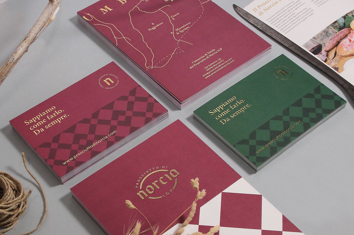 （食品）Norcia 火腿品牌vi設(shè)計(jì)和logo設(shè)計(jì)案例，vi設(shè)計(jì)，食品vi設(shè)計(jì)，食品品牌vi設(shè)計(jì)，品牌logo設(shè)計(jì)，品牌vi設(shè)計(jì)，vi品牌策劃，深圳vi設(shè)計(jì)，左右格局