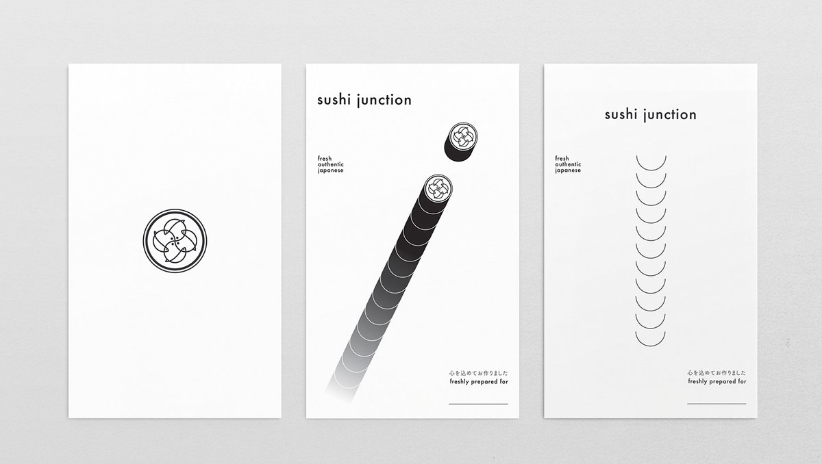 （餐飲）Sushi Junction日本壽司品牌包裝vi設計欣賞，vi設計，包裝vi設計，餐飲品牌vi設計，餐飲vi設計，品牌包裝vi設計，品牌vi設計，vi品牌策劃，深圳vi設計，左右格局