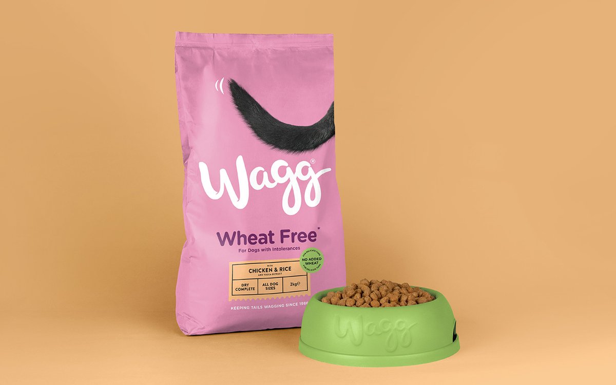 寵物食品 Wagg 品牌標識vi設計及品牌重塑，vi設計，食品vi設計，品牌形象設計，食品品牌vi設計，標識設計，品牌vi設計，品牌策劃，深圳vi設計，左右格局