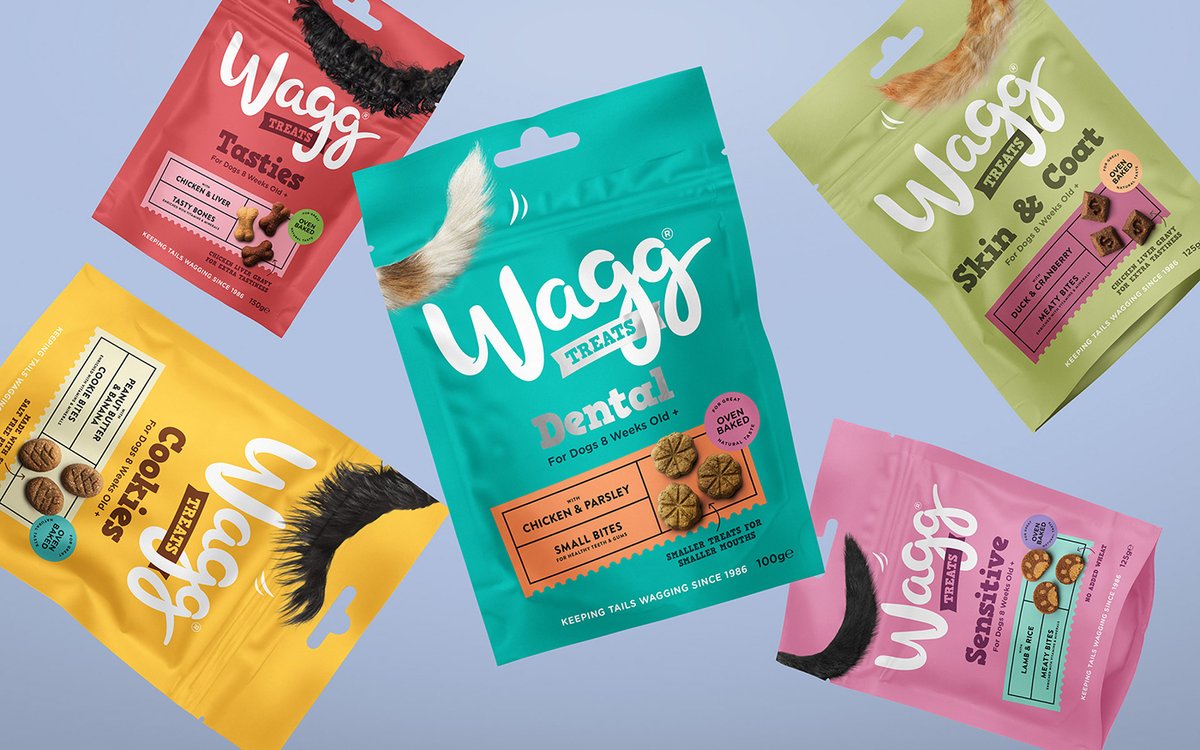 寵物食品 Wagg 品牌標識vi設計及品牌重塑，vi設計，食品vi設計，品牌形象設計，食品品牌vi設計，標識設計，品牌vi設計，品牌策劃，深圳vi設計，左右格局