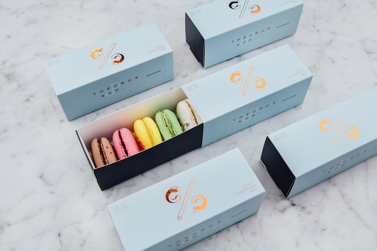 Crux & Co餐飲店品牌vi設(shè)計和logo設(shè)計——字母組合的標(biāo)志設(shè)計，vi設(shè)計，餐飲vi設(shè)計，餐飲品牌vi設(shè)計，logo設(shè)計，品牌標(biāo)識vi設(shè)計，品牌vi設(shè)計，品牌策劃，深圳vi設(shè)計，左右格局