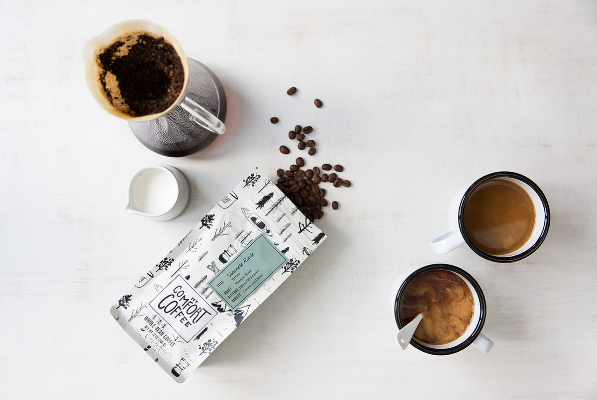 （餐飲）Comfort咖啡品牌vi設(shè)計(jì)——插圖包裝視覺(jué)設(shè)計(jì)，vi設(shè)計(jì)，餐飲vi設(shè)計(jì)，餐飲品牌vi設(shè)計(jì)，包裝視覺(jué)設(shè)計(jì)，品牌標(biāo)識(shí)vi設(shè)計(jì)，品牌vi設(shè)計(jì)，品牌策劃，深圳vi設(shè)計(jì)，左右格局