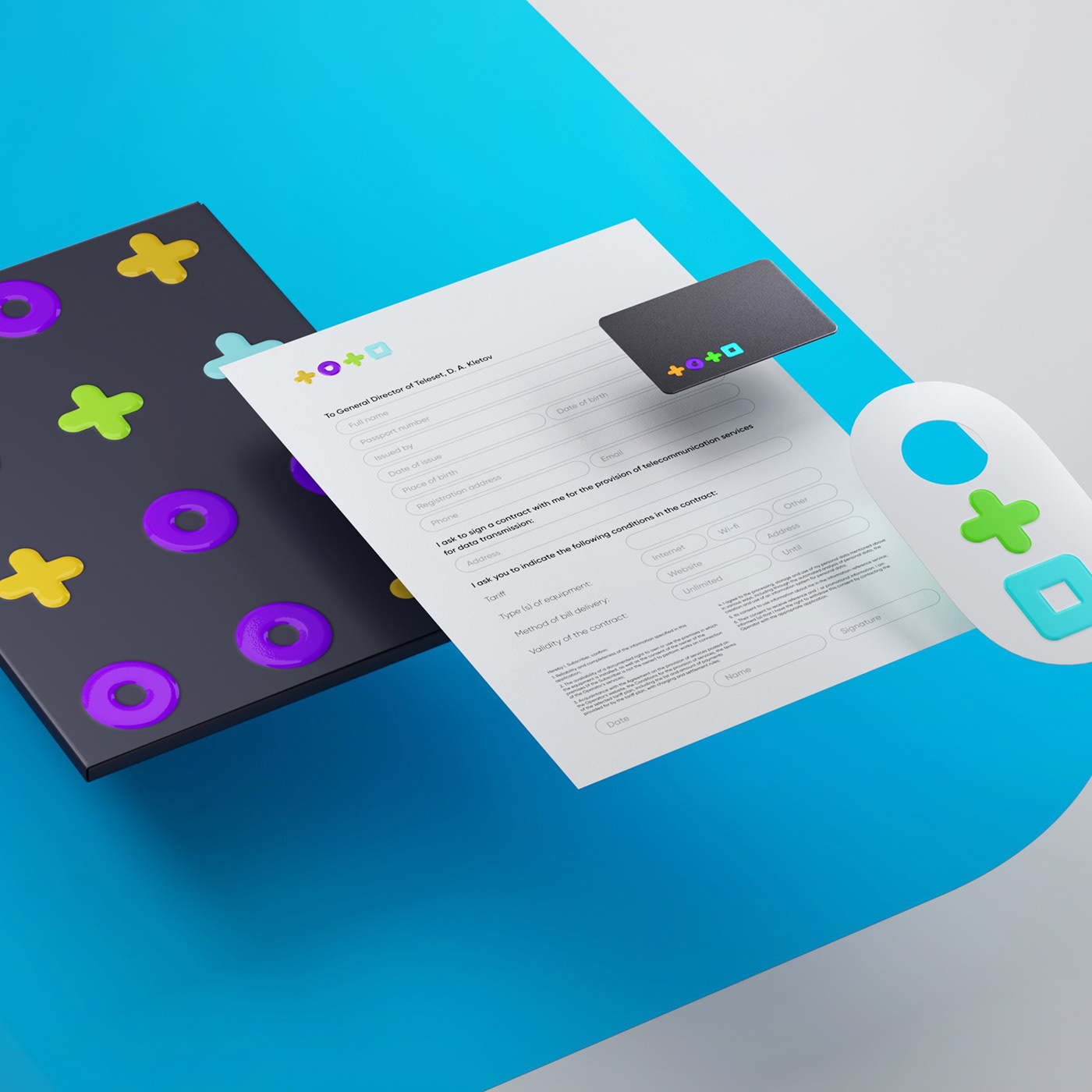 Teleset電信公司vi形象設計——IP形象在品牌策劃中的體現，企業VI設計，品牌策劃，深圳VI設計，左右格局