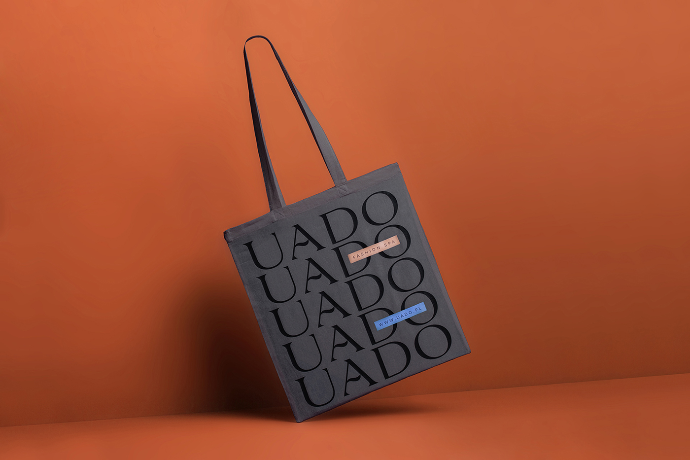 現代時尚水療中心UADO品牌視覺識別設計，品牌視覺設計，企業vi設計，深圳vi設計，左右格局