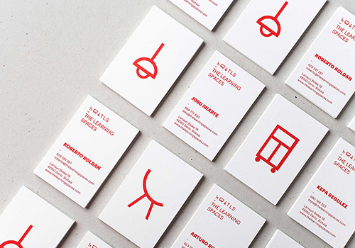 國外Learning Spaces家具企業VI設計和logo設計