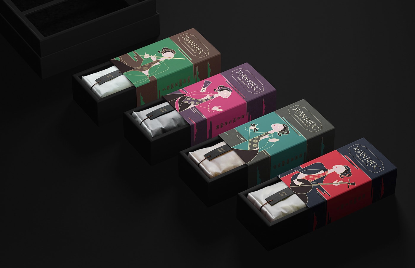 現代越南糖果品牌vi包裝設計和品牌策劃，食品VI設計，食品包裝設計，品牌策劃，深圳VI設計，左右格局