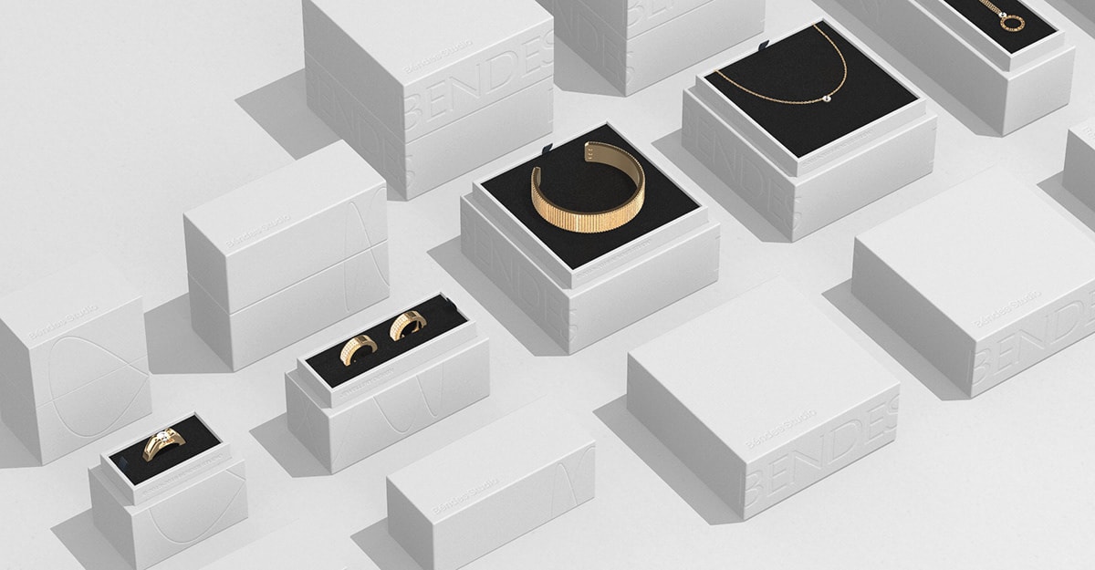 國(guó)際知名Be?ndes婚禮珠寶公司品牌全案策劃和VI設(shè)計(jì)案例，企業(yè)VI設(shè)計(jì)，深圳VI設(shè)計(jì)，VI形象設(shè)計(jì)，左右格局，品牌全案策劃