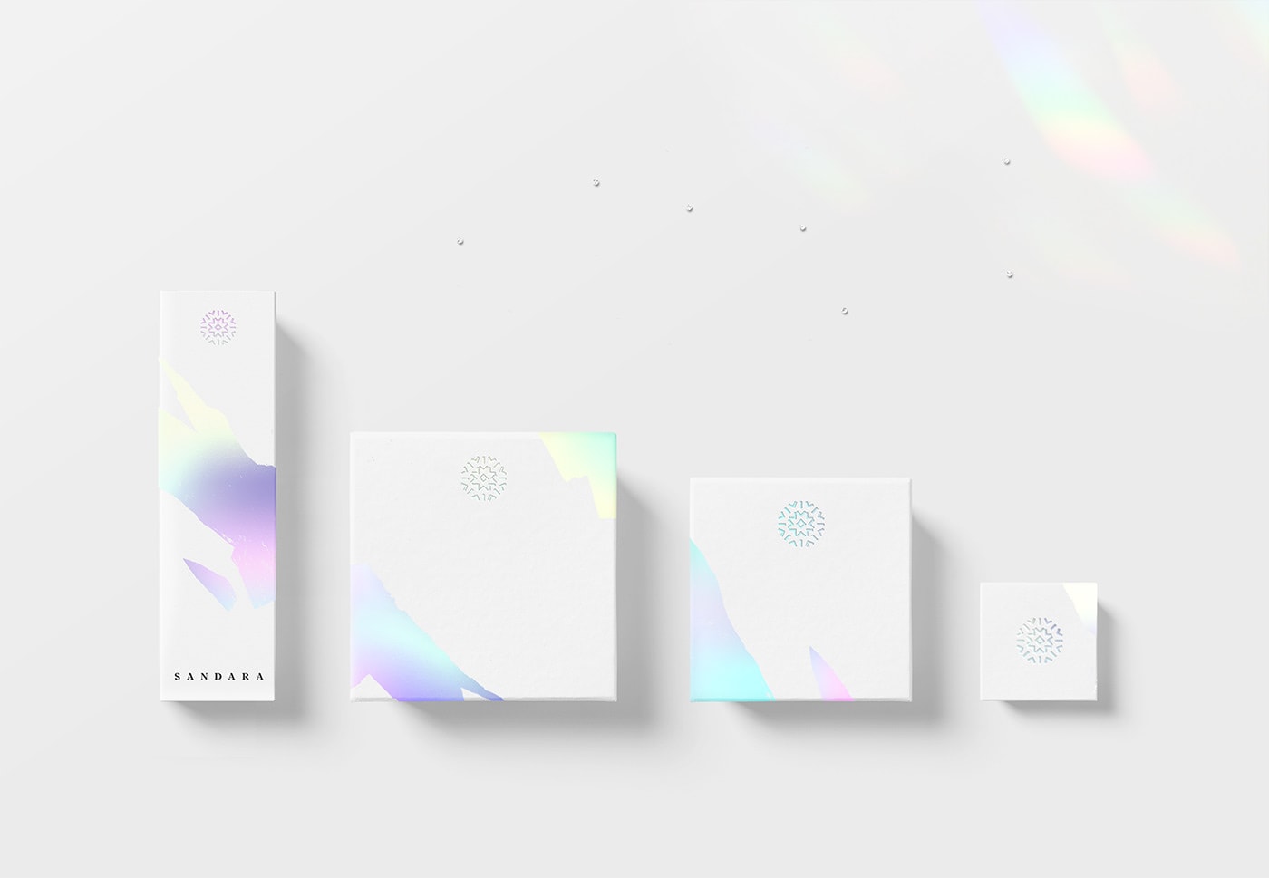 高端奢侈品Sandara鉆石珠寶品牌VI形象設(shè)計與包裝設(shè)計，珠寶品牌VI設(shè)計，珠寶包裝設(shè)計，珠寶VI形象設(shè)計，深圳VI設(shè)計，左右格局