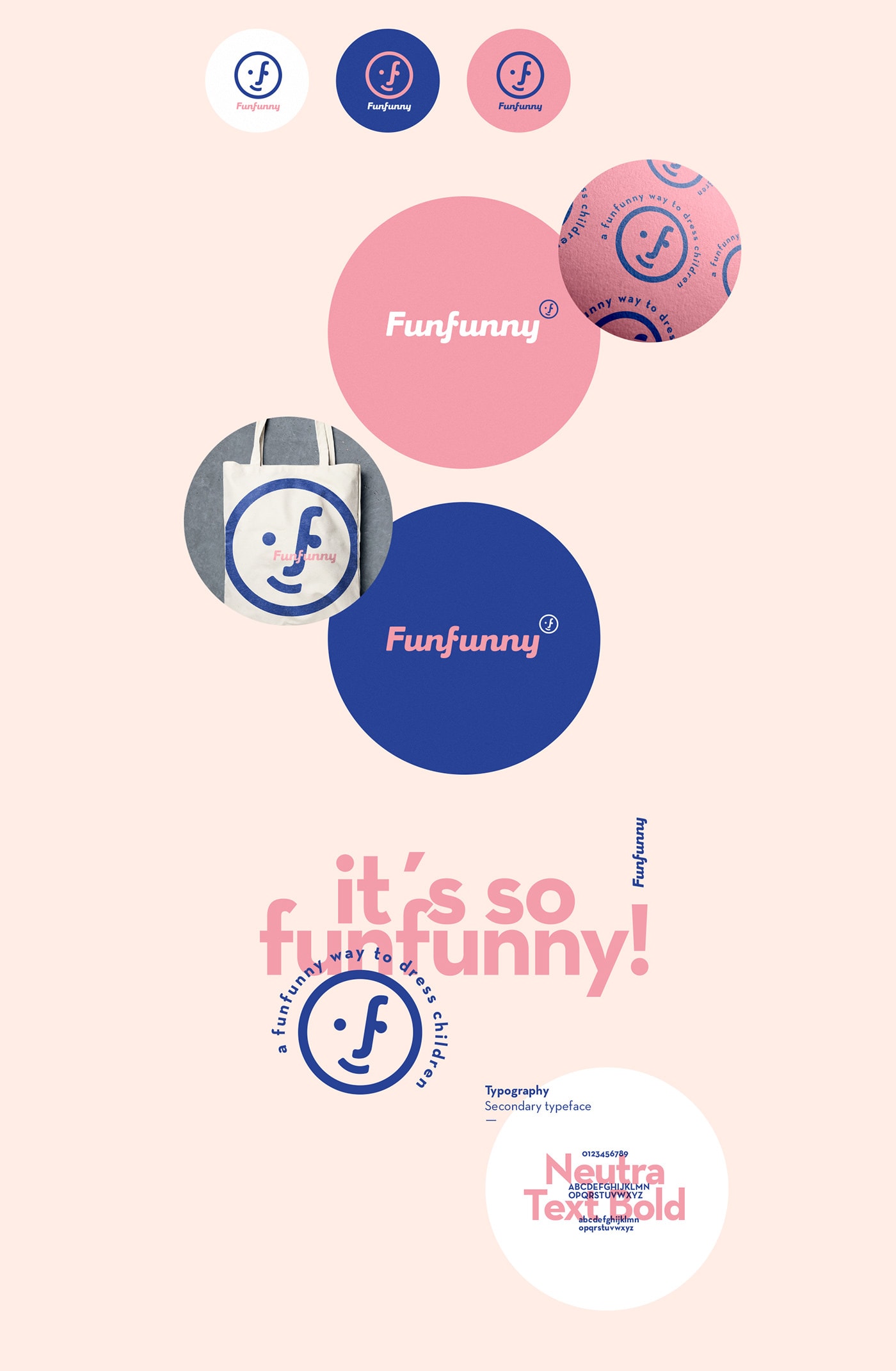 Funfunny兒童時裝品牌策劃和品牌logo設計案例 Funfunny兒童時裝品牌策劃和品牌logo設計案例,服裝VI設計,兒童時裝品牌設計,深圳品牌策劃,深圳VI設計,左右格局
