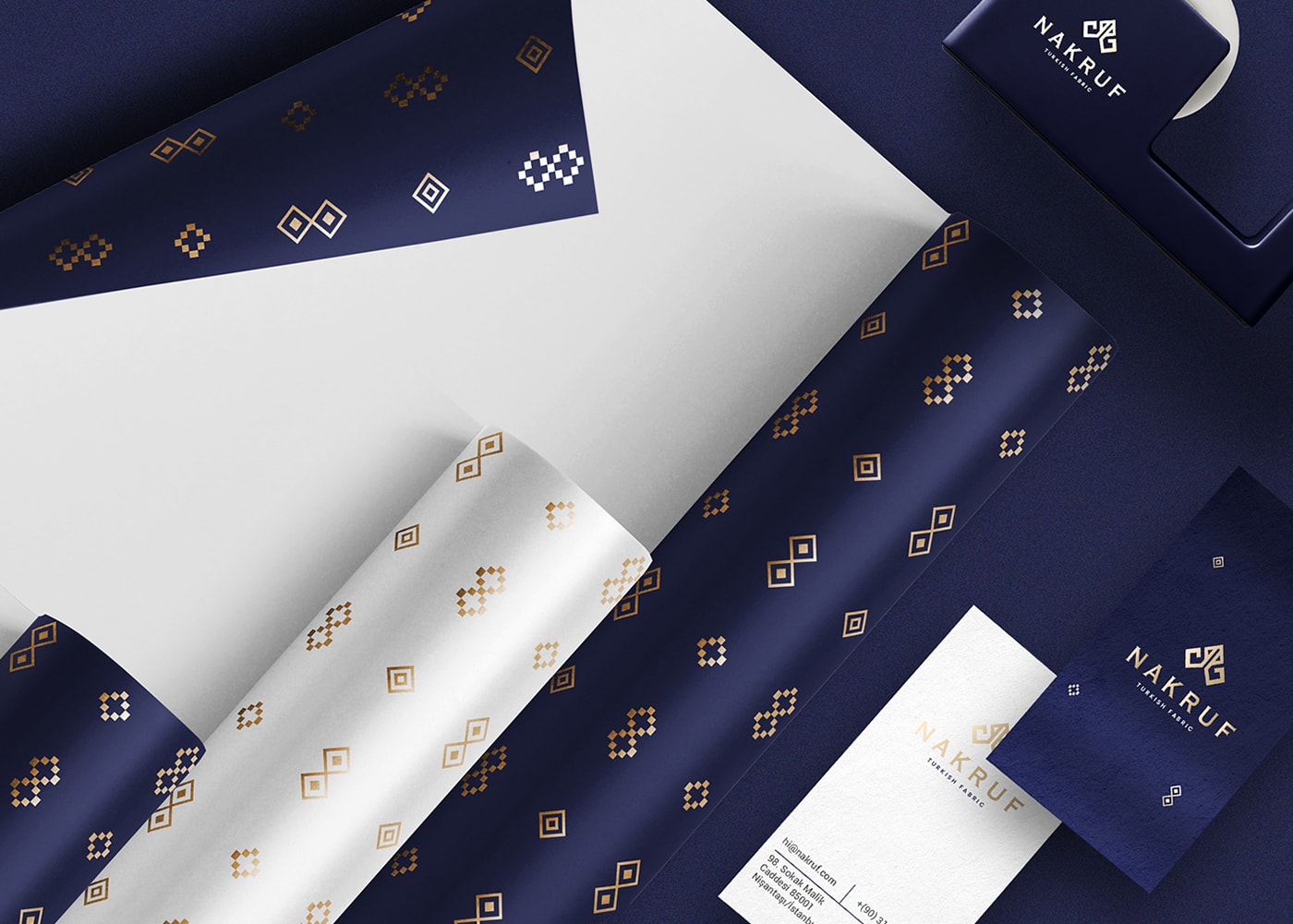 Nakruf 現(xiàn)代時(shí)尚服裝VI設(shè)計(jì)——品牌形象全案策劃，服裝VI設(shè)計(jì)，品牌視覺(jué)設(shè)計(jì)，品牌全案策劃，深圳VI設(shè)計(jì)，左右格局