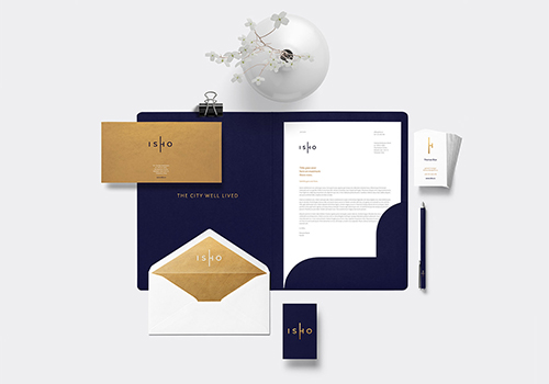 國際住宅建筑企業VI設計—— ISHO品牌營銷策劃