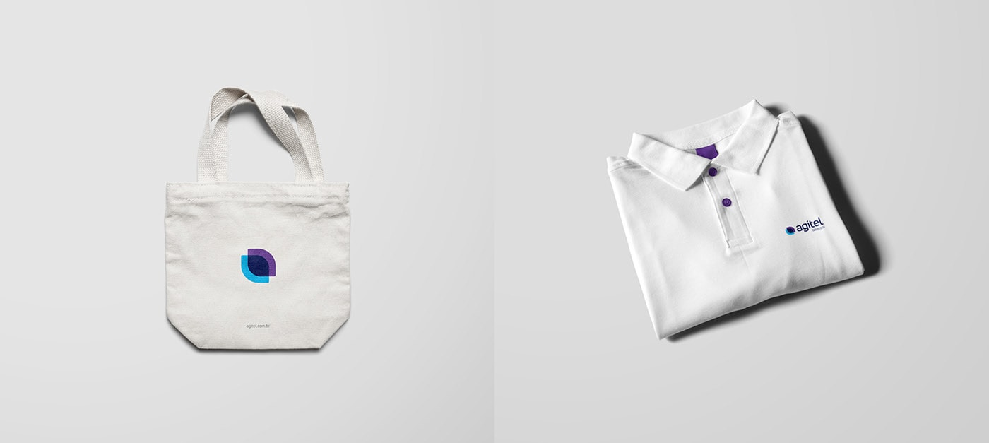 Agitel 通訊IP科技公司品牌VI設計和品牌logo設計，科技企業VI設計，品牌形象設計，深圳VI設計，左右格局