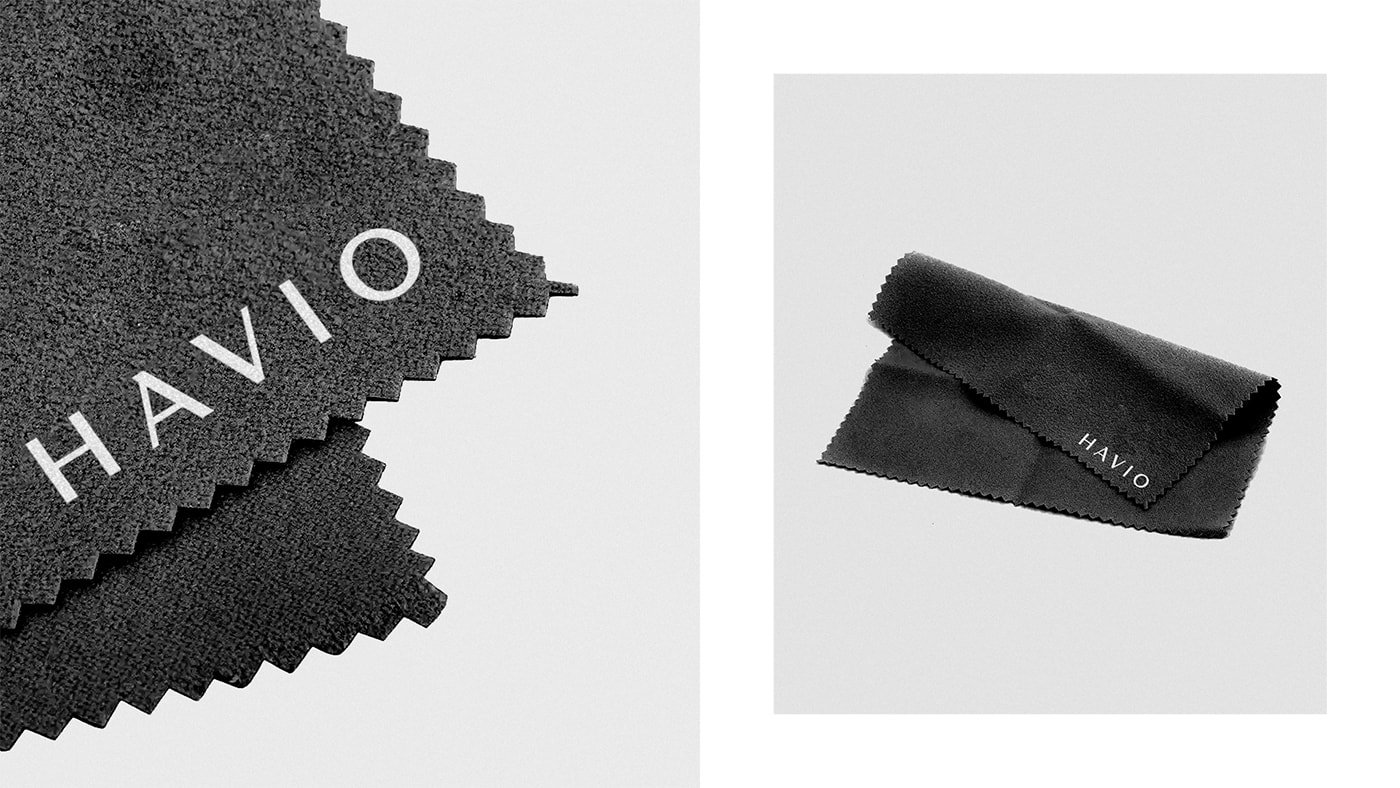 極簡時尚 Havio 眼鏡品牌VI設計——視覺識別的重要性，時尚眼鏡VI設計，品牌視覺設計，服飾VI設計，深圳VI設計，左右格局