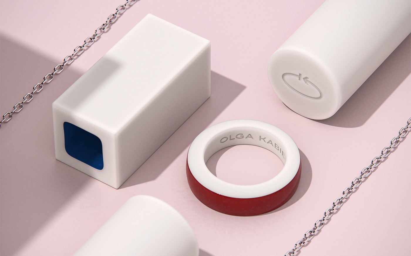 時尚首飾珠寶VI設計塑造簡約包裝形象，珠寶VI設計，珠寶包裝設計，時尚品牌設計，左右格局