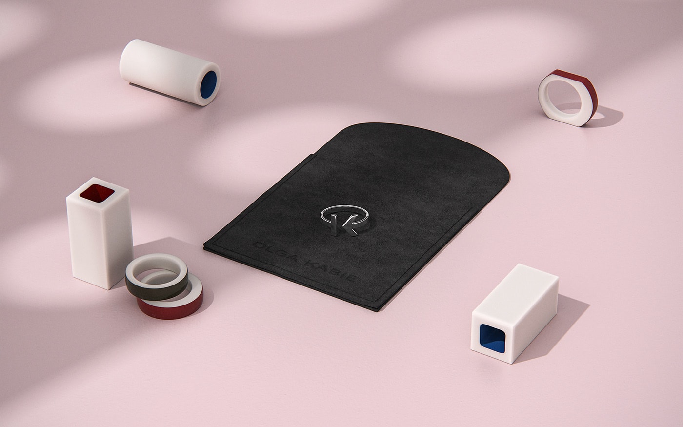 時尚首飾珠寶VI設計塑造簡約包裝形象，珠寶VI設計，珠寶包裝設計，時尚品牌設計，左右格局