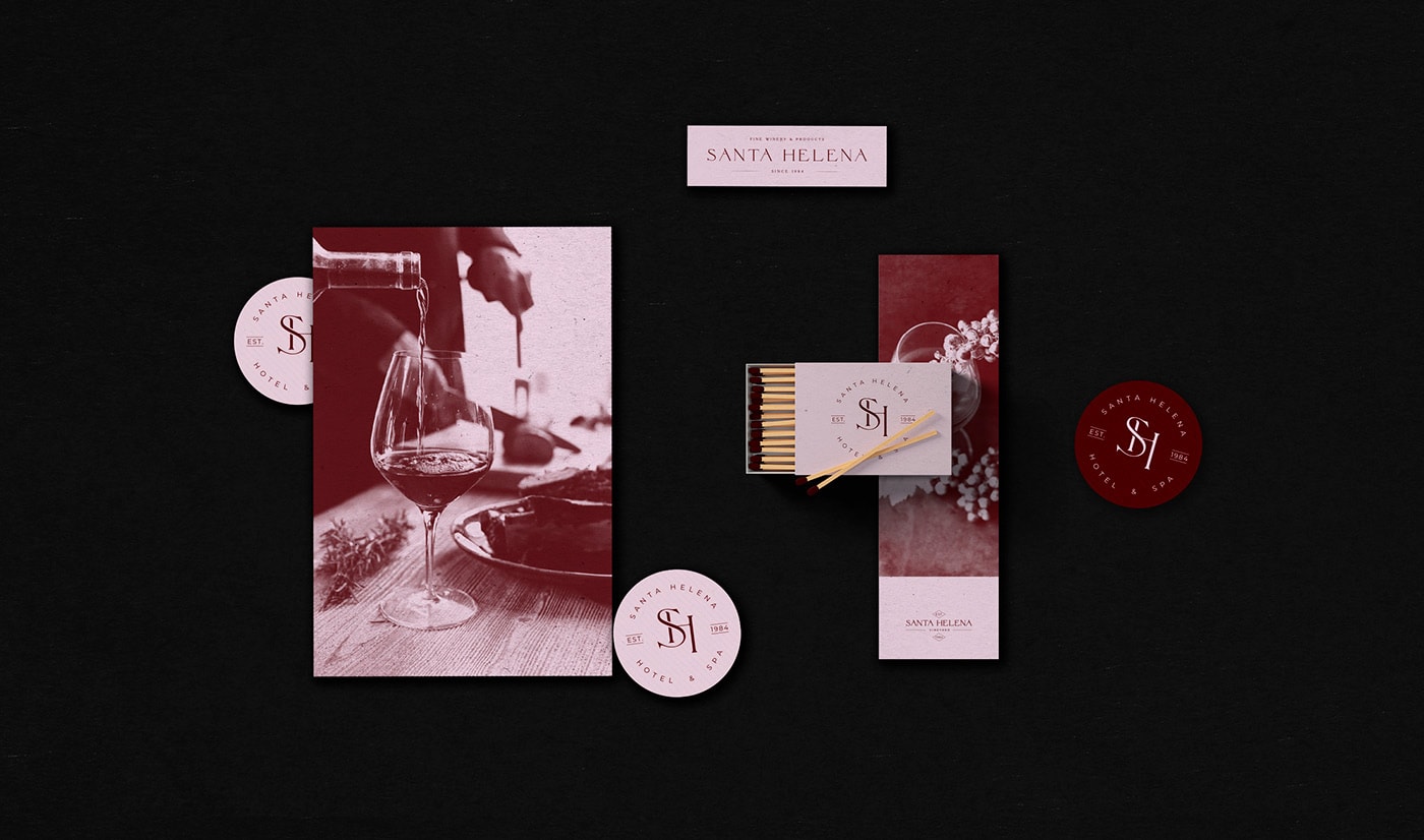 餐飲VI設計，酒店VI設計，高端VI設計，VI形象設計