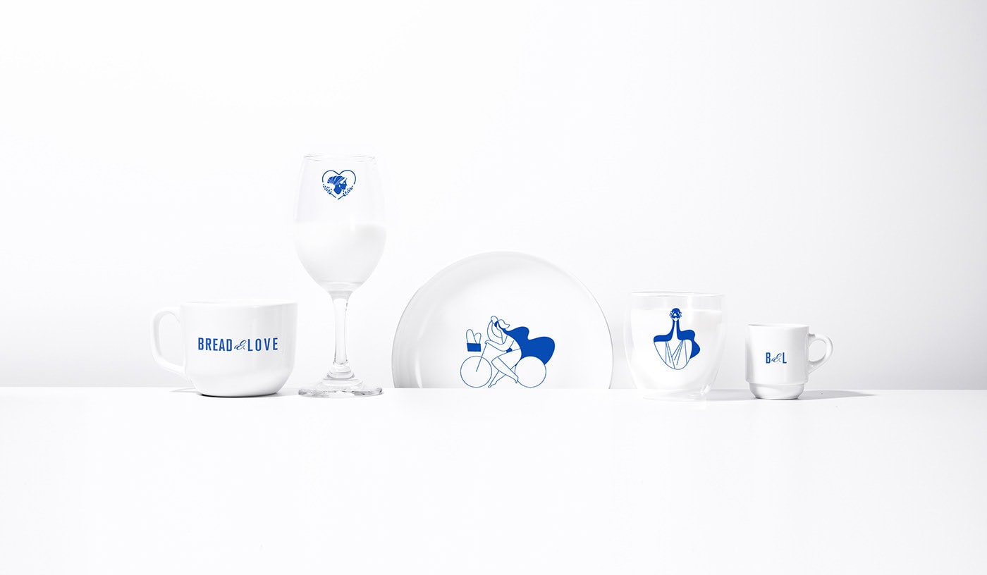 手工面包(食品)品牌VI設計和插圖包裝設計 手工面包(食品)品牌VI設計和插圖包裝設計,食品VI設計,食品包裝設計,VI形象設計,左右格局