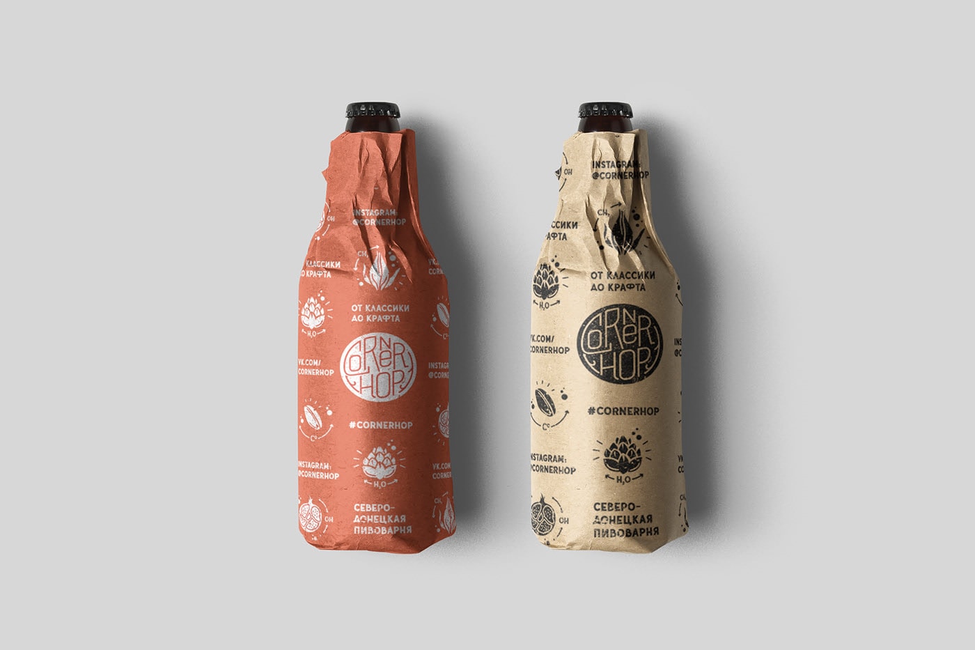 手工精釀啤酒品牌(餐飲)VI設計——年輕化的包裝形象設計 餐飲VI設計,精釀啤酒VI設計,VI形象設計,品牌包裝設計