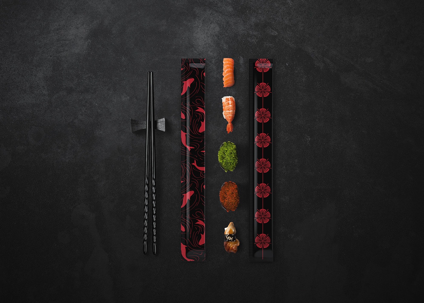 現代時尚日式壽司餐飲品牌策劃—餐廳VI形象設計塑造 餐飲VI設計,時尚餐廳設計,餐飲品牌策劃,VI形象設計