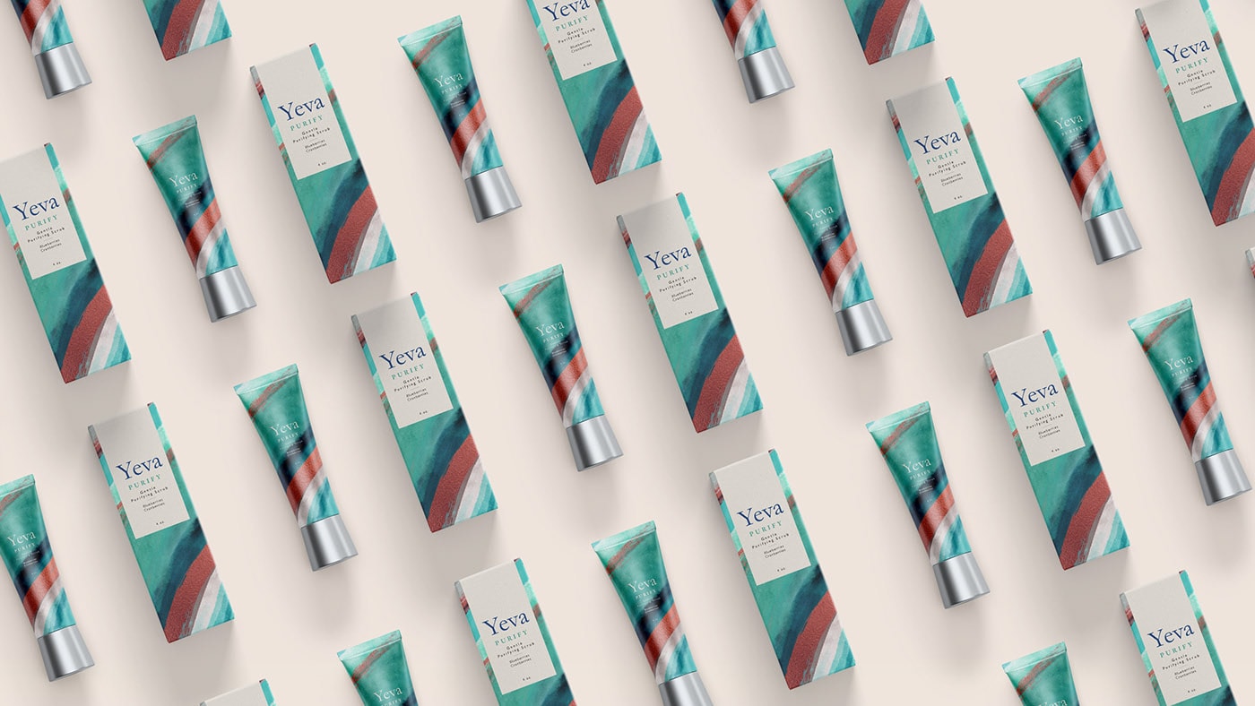 YEVA個性化護膚品品牌VI設計—多樣化的產品包裝塑造 YEVA個性化護膚品品牌VI設計—多樣化的產品包裝塑造,化妝品VI設計,VI形象設計,品牌包裝設計,深圳VI設計