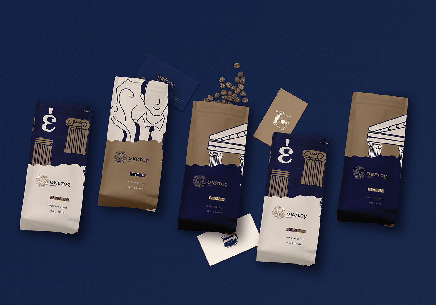 深圳vi設計塑造知名品牌—現代希臘風格咖啡館品牌包裝vi設計 咖啡館設計,深圳vi設計,品牌包裝設計,餐飲vi設計,左右格局