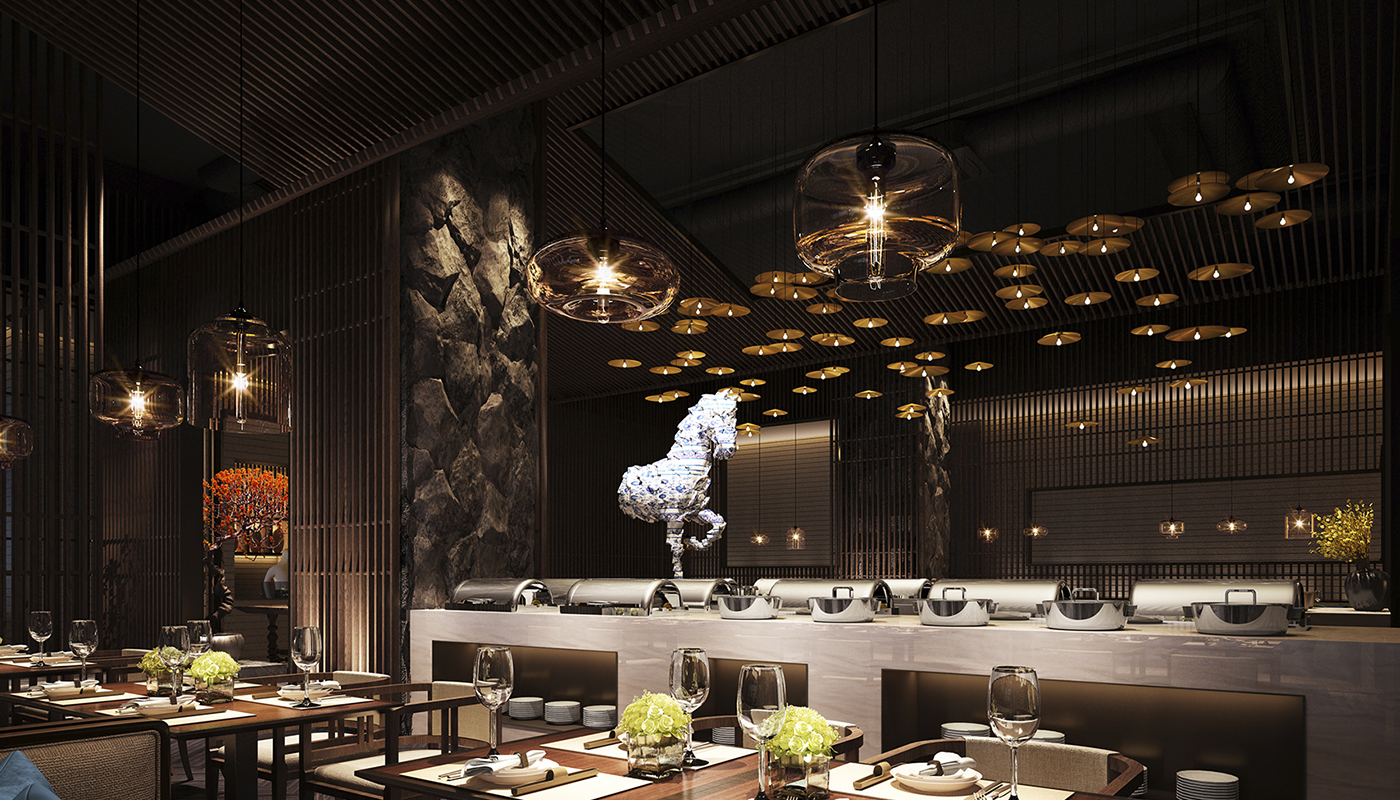 長沙延年高端酒店空間設計-左右格局 長沙延年高端酒店空間設計-左右格局